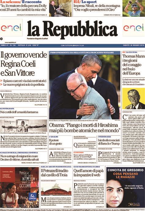 la repubblica news ultim'ora.